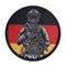 Morale patch Germany Mil-Tec textile polyester 7 x 7 cm 4 g pour panneau d'identification
