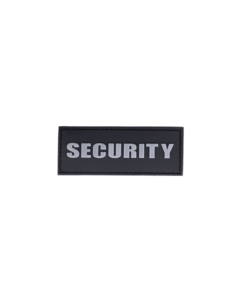 Morale patch Security Mil-Tec en PVC 8,6 x 3,3 cm à inscription fluorescente