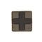 Morale patch premiers secours Mil-Tec 3D en PVC 2,5 x 2,5 cm dos auto-agrippant