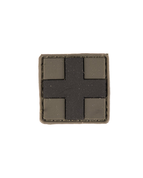 Morale patch premiers secours Mil-Tec 3D en PVC 2,5 x 2,5 cm dos auto-agrippant