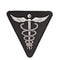 Morale patch signalisation médicale Mil-Tec 3D en PVC 7 x 7 cm dos auto-agrippant