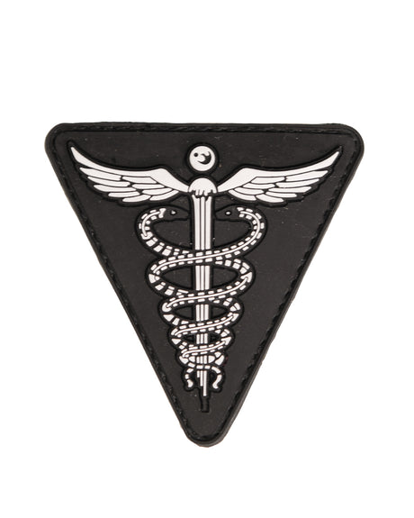 Morale patch signalisation médicale Mil-Tec 3D en PVC 7 x 7 cm dos auto-agrippant