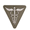Morale patch signalisation médicale Mil-Tec 3D en PVC 7 x 7 cm dos auto-agrippant