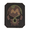 Morale patch tête de mort grand format Mil-Tec 3D PVC 7,6 x 6,3 cm 13 g auto-agrippant