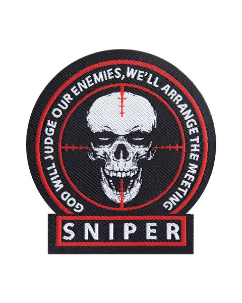 Morale patch tireur d'élite Mil-Tec textile polyester 7,2 x 6,8 cm 3 g