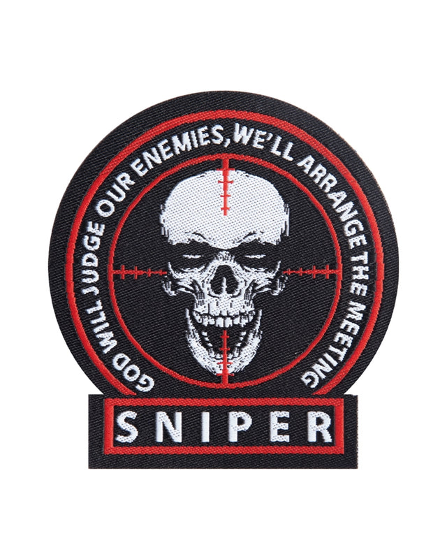 Morale patch tireur d'élite Mil-Tec textile polyester 7,2 x 6,8 cm 3 g