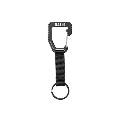 Mousqueton Hardpoint MK1 5.11 Tactical acier inoxydable porte-clés fermeture automatique