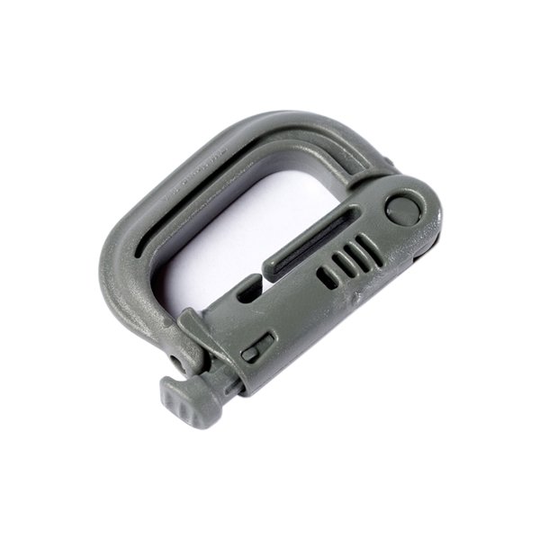 Mousqueton ITW Nexus GrimLoc en polymère 54 x 40 mm pour sangle de 25 mm