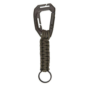 Mousqueton Mil-Tec porte-clés paracord 20,5 cm POM MOLLE (non certifié escalade)