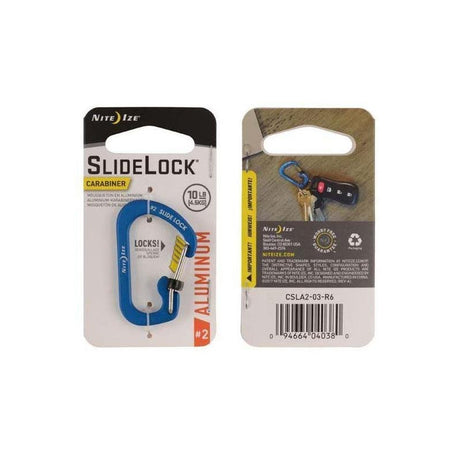 Mousqueton Nite Ize Slidelock Aluminium