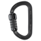 Mousqueton Petzl Bm'D 32 kN à verrouillage automatique, 105 g, EN 362