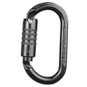 Mousqueton acier Petzl Oxan à verrouillage automatique triple action, 38 kN