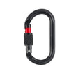 Mousqueton escalade OXAN SCREW LOCK Petzl - Noir - Welkit.com