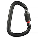 Mousqueton poire Petzl William à verrouillage à vis, 27 kN, ouverture 28 mm