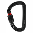 Mousqueton ultraléger Petzl Sm'D à verrouillage à vis, 45 grammes, 23 kN