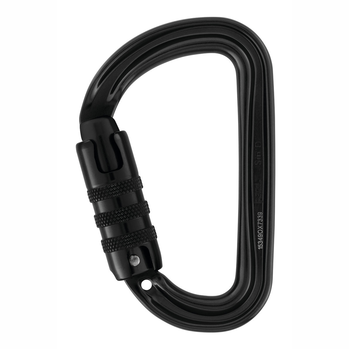 Mousqueton ultraléger Petzl Sm'D à verrouillage automatique, 55 grammes