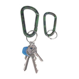 Mousqueton utilitaire Mil-Tec Mini aluminium 6 cm pour porte-clés (non certifié escalade ni secours)
