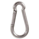 Mousqueton utilitaire Mil-Tec acier inoxydable 6 cm (non certifié escalade ni secours)