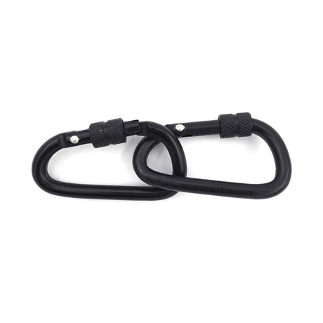Mousquetons OPEX aluminium à vis de sécurité lot de 2 en 6 cm ou 8 cm au choix