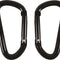 Mousquetons accessoires BCB non certifiés jonc 6 ou 8 mm vendus par lot de 2