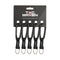 Mousquetons utilitaires Tac Maven en aluminium 8 mm lot de 5 avec anneau de service