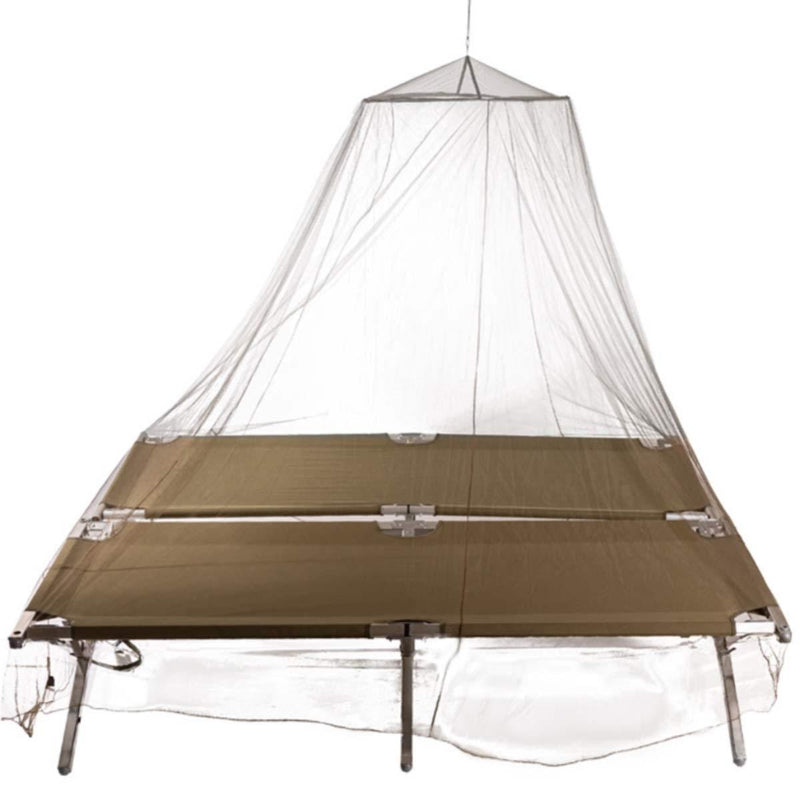 Moustiquaire de lit Mil-Tec Jungle Double polyester baldaquin 2 personnes maille 180 trous par pouce carré