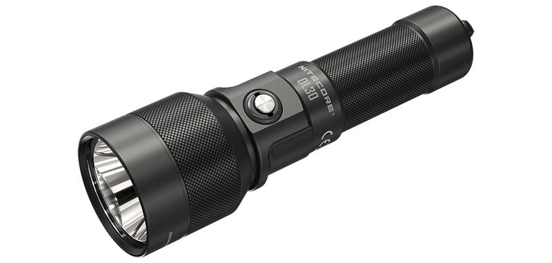 Lampe torche Nitecore DL30 1 100 lumens portée 788 m rechargeable USB-C étanche IP68