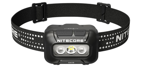 Lampe frontale Nitecore HA13 RGB 350 lumens portée 80 m étanche IP66