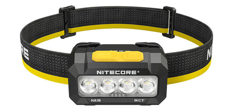 Lampe frontale Nitecore HA19 600 lumens portée 130 m étanche IP68