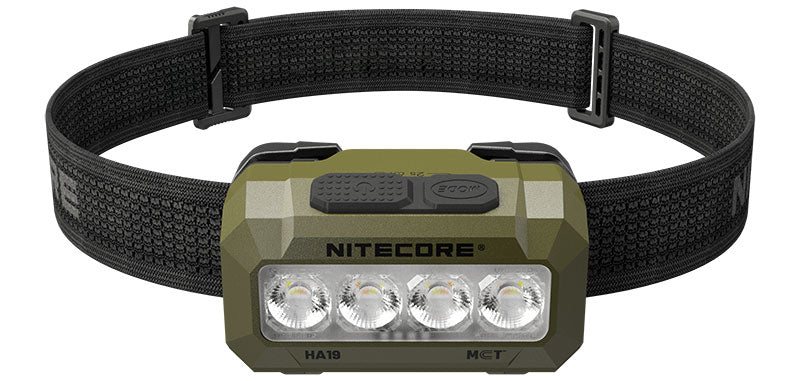 Lampe frontale Nitecore HA19 600 lumens portée 130 m étanche IP68