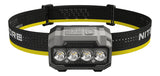 Lampe frontale Nitecore HA23 UHE 600 lumens portée 132 m étanche IP68