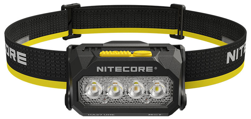 Lampe frontale Nitecore HA27 UHE 800 lumens portée 150 m rechargeable USB-C étanche IPX-6
