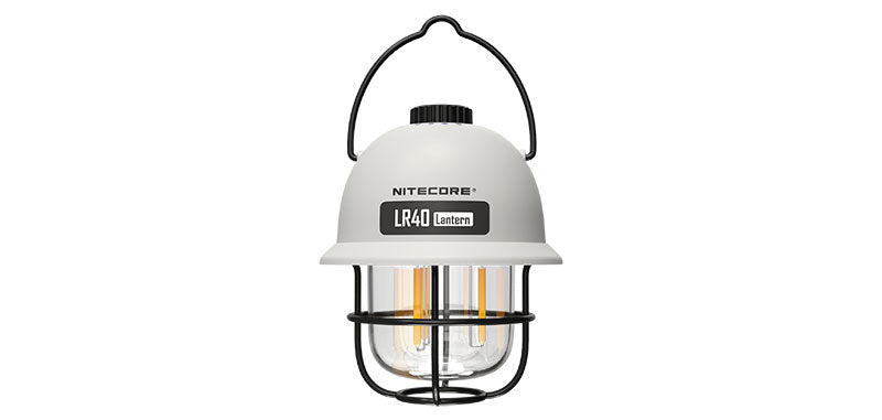 Lanterne Nitecore LR40 100 lumens rechargeable USB-C autonomie jusqu'à 65 h
