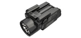 Lampe pour arme de poing Nitecore NPL27 rail Picatinny 650 lumens portée 410 m rechargeable USB-C