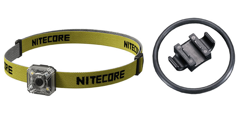 Lampe de signalisation Nitecore NU05 V2 en kit 40 lumens rechargeable USB-C étanche IP66