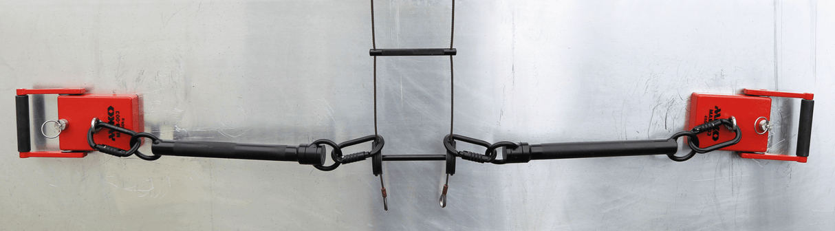 Ancre magnétique d'échelle Olympia Triumph pour coque métallique en valise Peli 1550