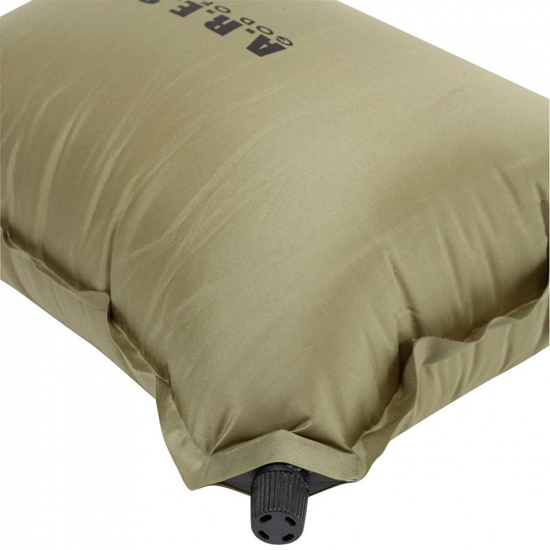 Oreiller de bivouac Ares Camp Pillow autogonflant, épaisseur 11 cm, environ 250 g