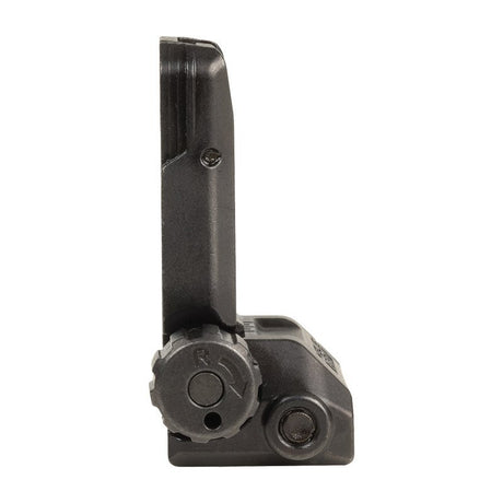Organe de visée arrière MBUS Pro Magpul en acier traité rabattable de 28 g