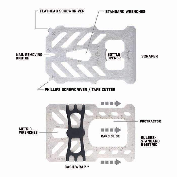 Outil multifonctions Nite Ize Financial Tool RFID