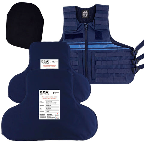 Pack balistique Patrol Equipement NIJ IIIA et housse Police Municipale HGPBPM
