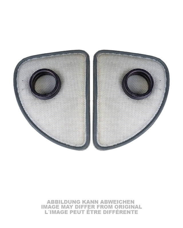 Paire de filtres type US M13A2 pour masque M17A1, stock ancien de dépôt