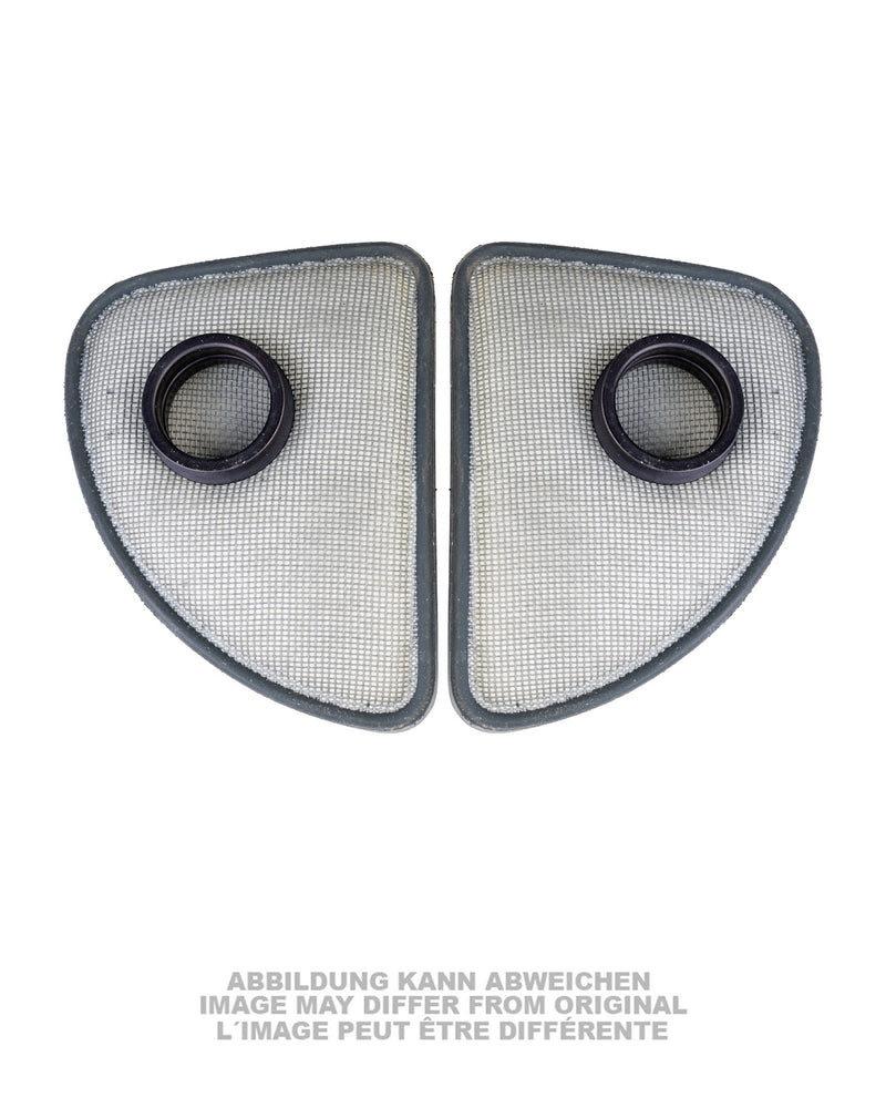 Paire de filtres type US M13A2 pour masque M17A1, stock ancien de dépôt