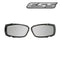 Paire d'inserts Rx ESS pour lunettes CDI, supports droite et gauche avec pochette