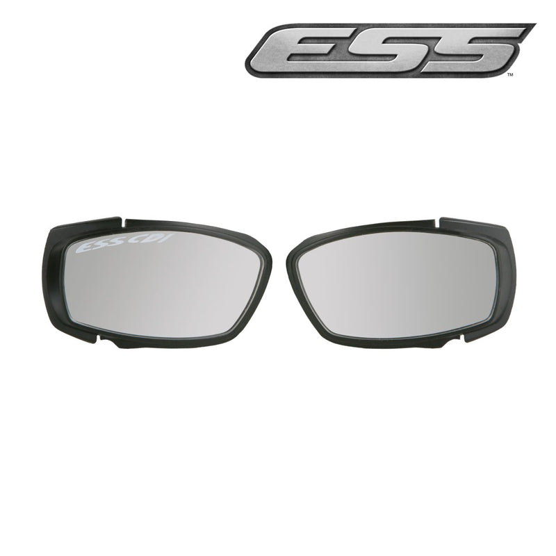 Paire d'inserts Rx ESS pour lunettes CDI, supports droite et gauche avec pochette