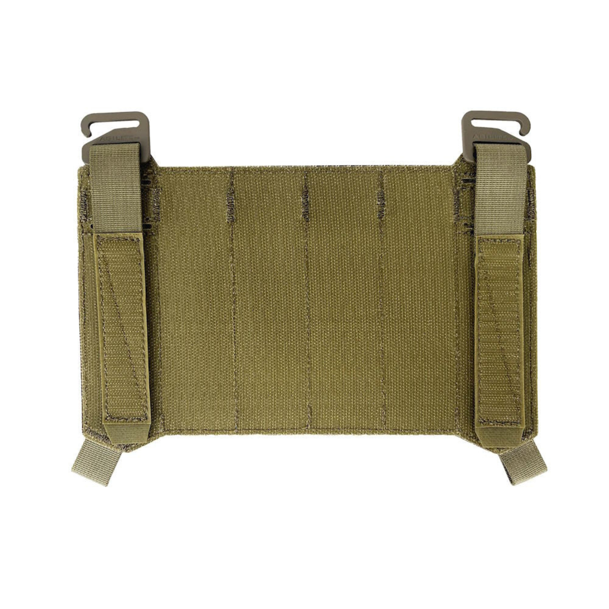 Panneau MOLLE Agilite à dos auto-agrippant 15,7 x 23,9 cm avec crochets en G