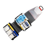 Panneau organisateur Chiron vertical Frog Pro en technopolymère MOLLE Multi-Dot