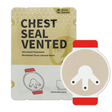 Pansement occlusif Rhino Rescue Chest Seal avec valve