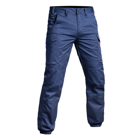 Pantalon tactique SÉCU - ONE BAS ÉLASTIQUÉ A10 Equipment - Bleu marine - Welkit.com