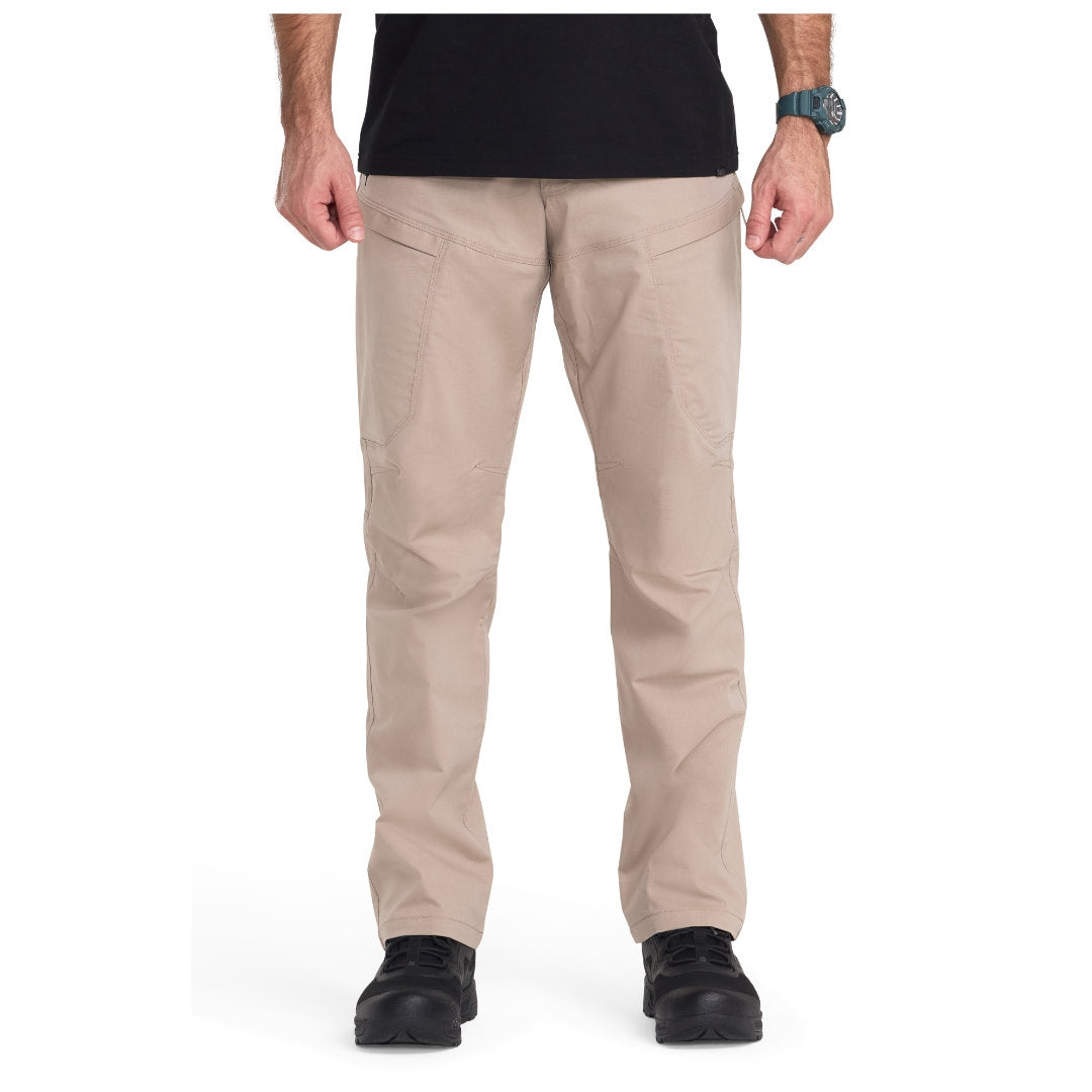 Pantalon Apex 5.11 Tactical toile Flex-Tac dix poches coupe droite et gousset d'aisance