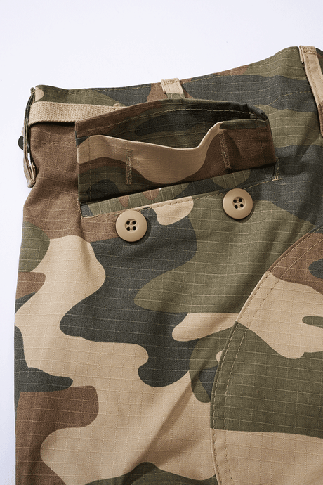 Pantalon Brandit BDU coupe femme en coton ripstop déperlant genoux et assise renforcés